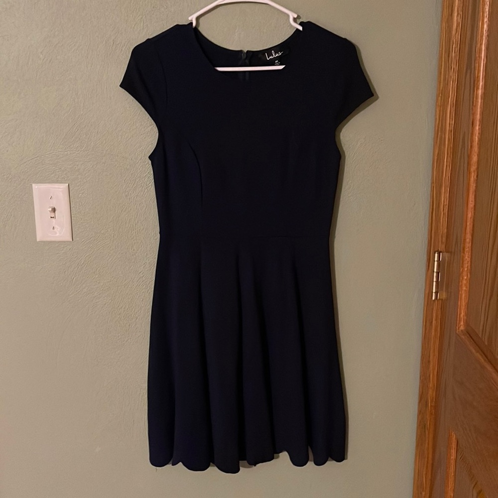 Lulus Navy Blue Dress